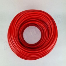 Шланг 10*6,5 мм ПВХ жёсткий под быстросъём красный