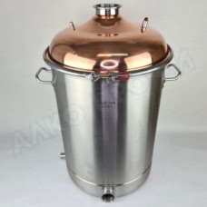Куб перегонный ЛЮКС 70л с медной крышкой 3"