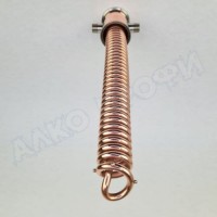 Холодильник Димрота проходной 2" МЕДНЫЙ 360мм